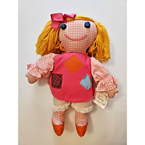 Vintage Madame Alexander Funny Rag Doll 16" Brady Bunch with Tag New Old Stock